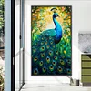 Diamond Painting-DIY Full Round Drill Peacock(70*40 CM)