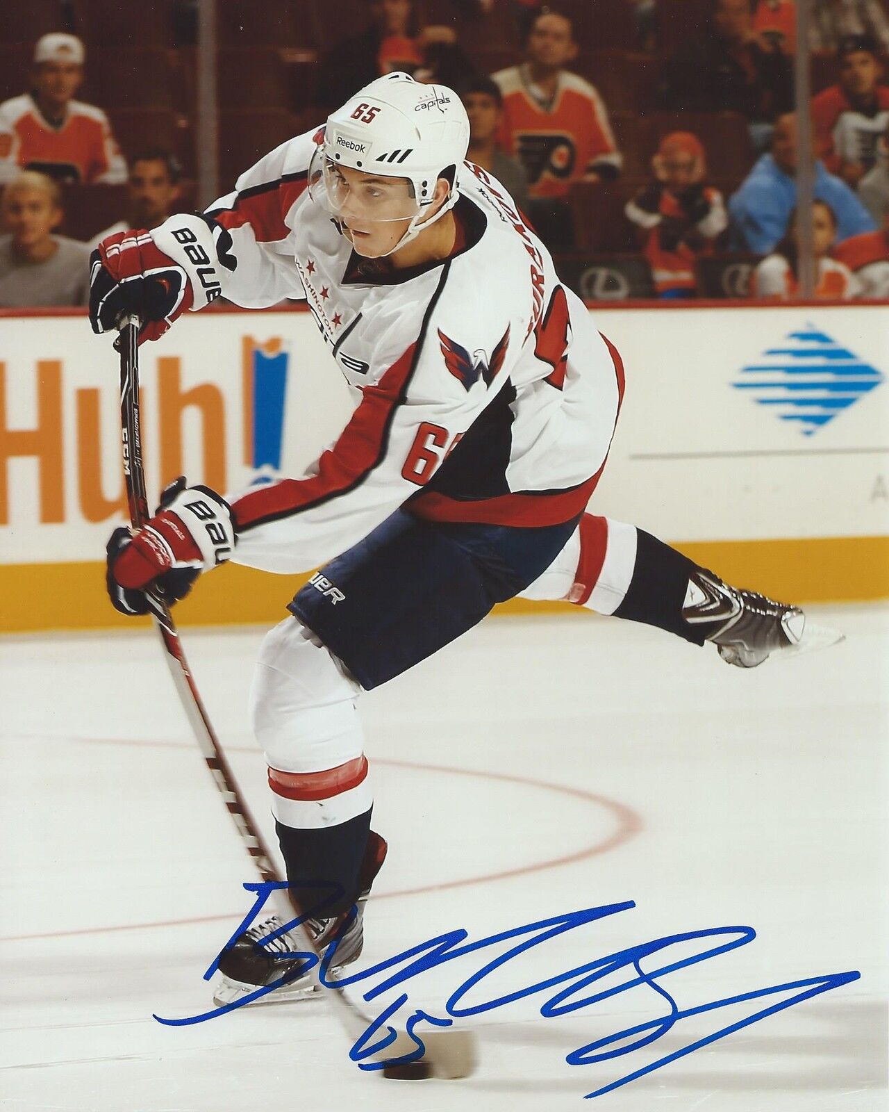 Andre Burakovsky Signed 8x10 Photo Poster painting Washington Capitals Autographed COA