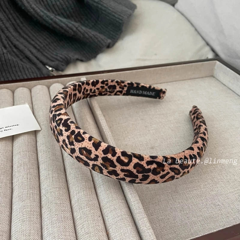 Elegant Retro Solid Color Cloth Hair Band