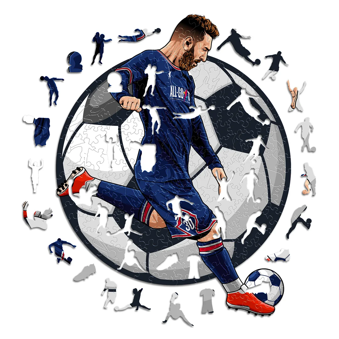 Jeffpuzzle™-All-G.O.A.T. Puzzles® - Lionel Messi
