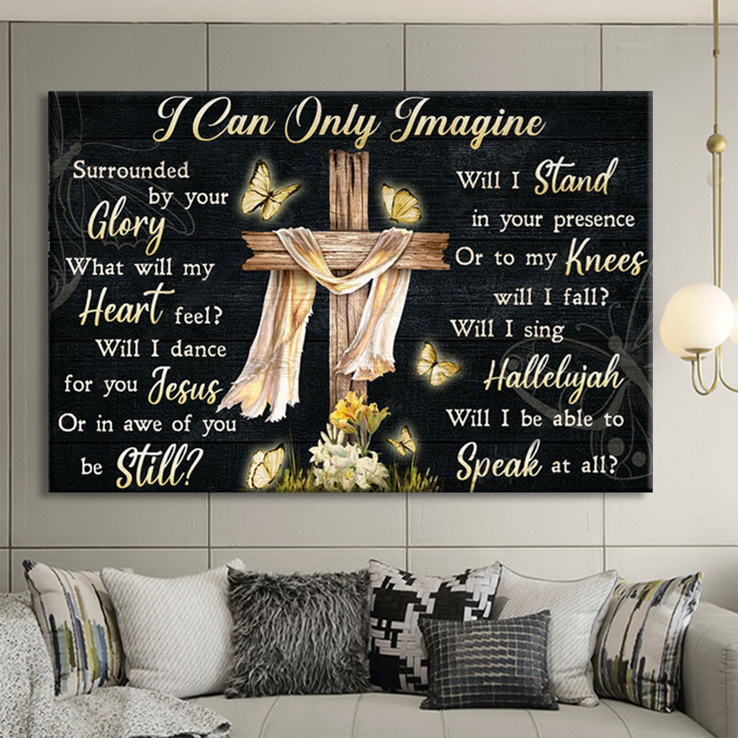 I Can Only Imagine Canvas Wall Art