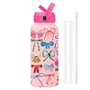 1L Insulated Water Bottle with Lid 32oz Travel Tumbler for Travel Gym and School