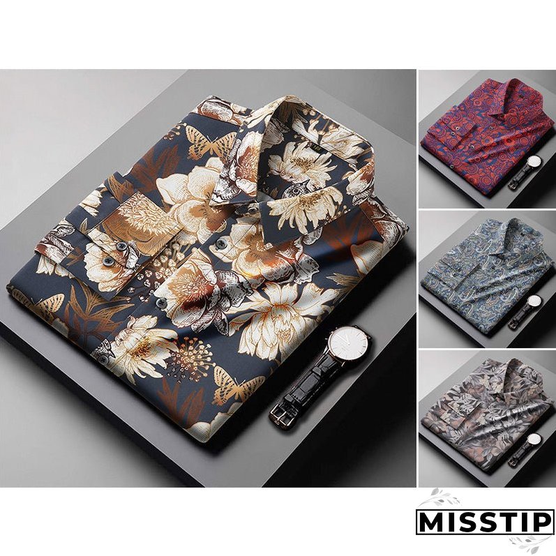 Pearl City Pattern Long Sleeve Shirt