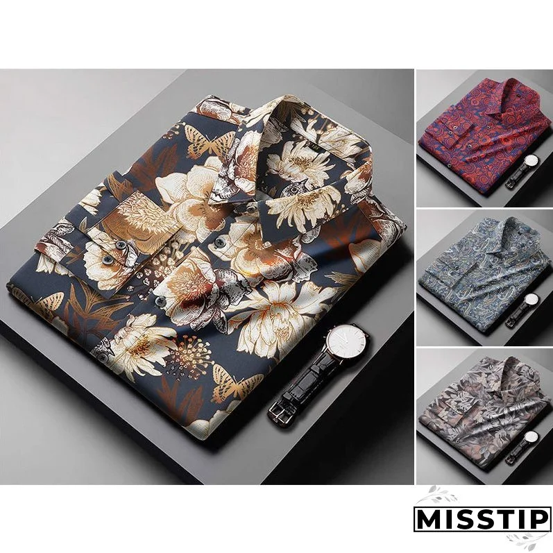 Pearl City Pattern Long Sleeve Shirt