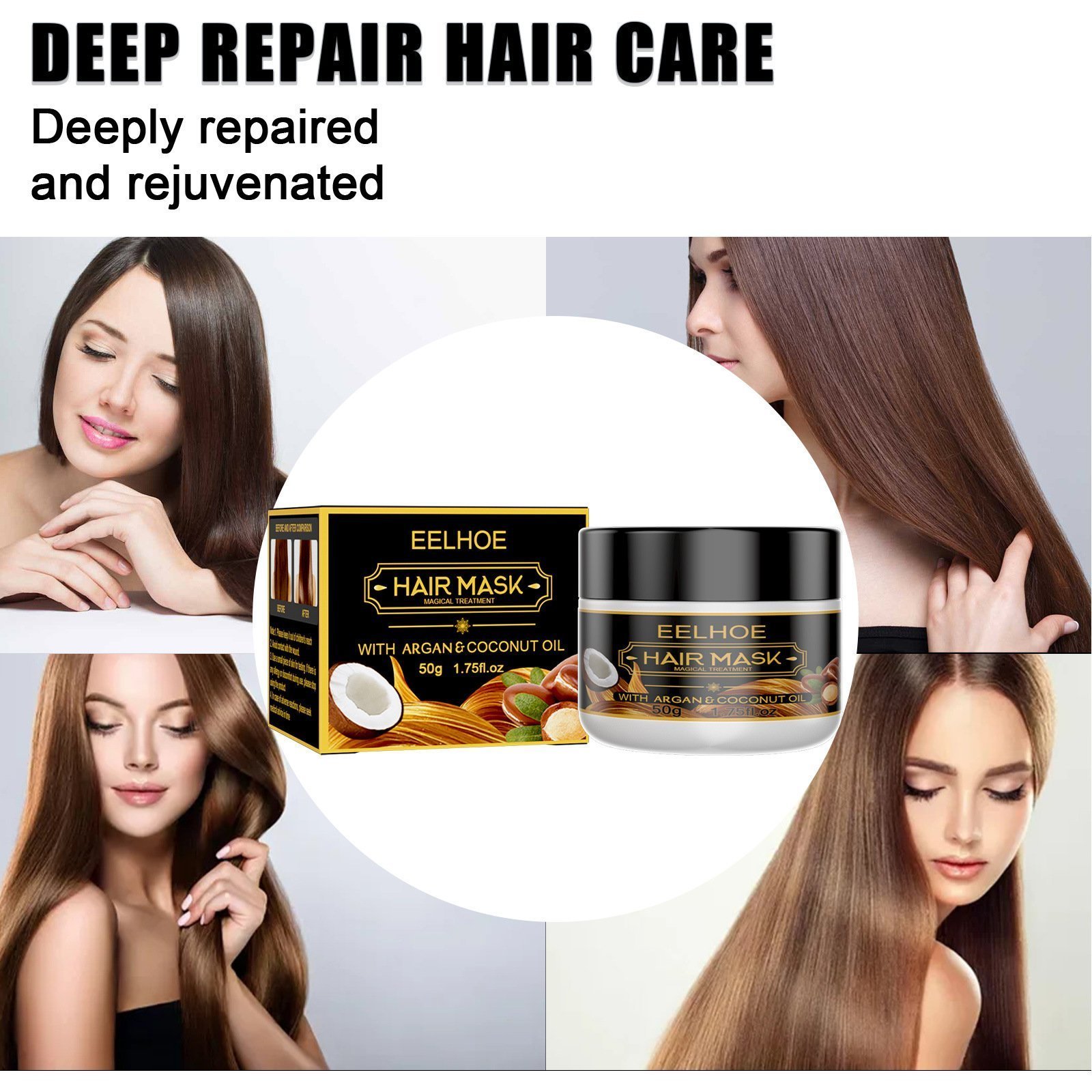 Last Day Promotion 48% OFF⇝ShinyHair Instant Keratin Hair Repair Mask