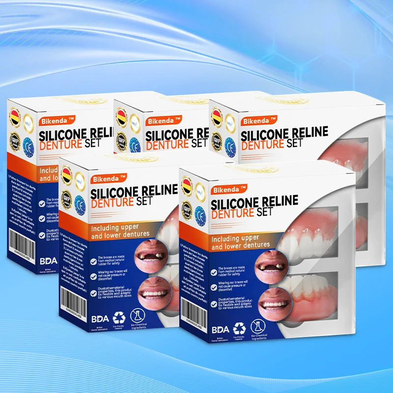 𝐵𝑖𝑘𝑒𝑛𝑑𝑎&trade; Silicium Prothese Meetset🦷（👩&zwj;🔬 Erkend door de Belgische Tandheelkundige Vereniging en goedgekeurd door FAMHP）