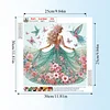 Diamond Painting-DIY Crystal Rhinestone Floral Skirt and Bird(Box Packaging)