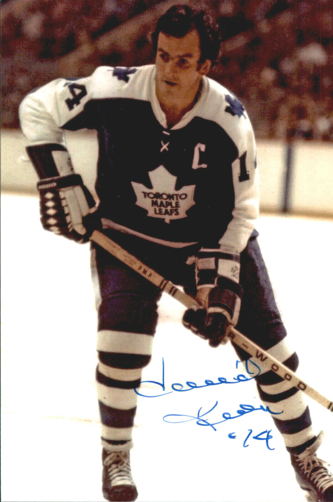 David Dave Keon SIGNED autographed 4x6 Photo Poster painting TORONTO MAPLE LEAFS