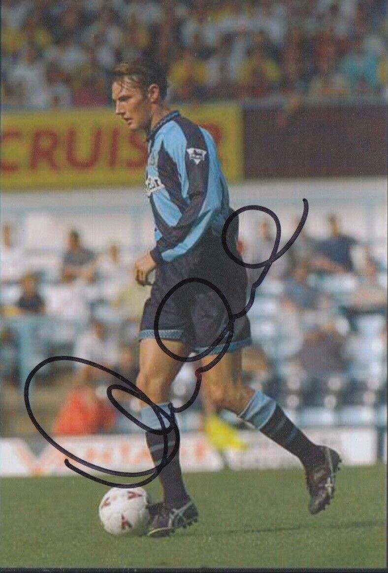 NOEL WHELAN HAND SIGNED 6X4 Photo Poster painting COVENTRY CITY FOOTBALL AUTOGRAPH