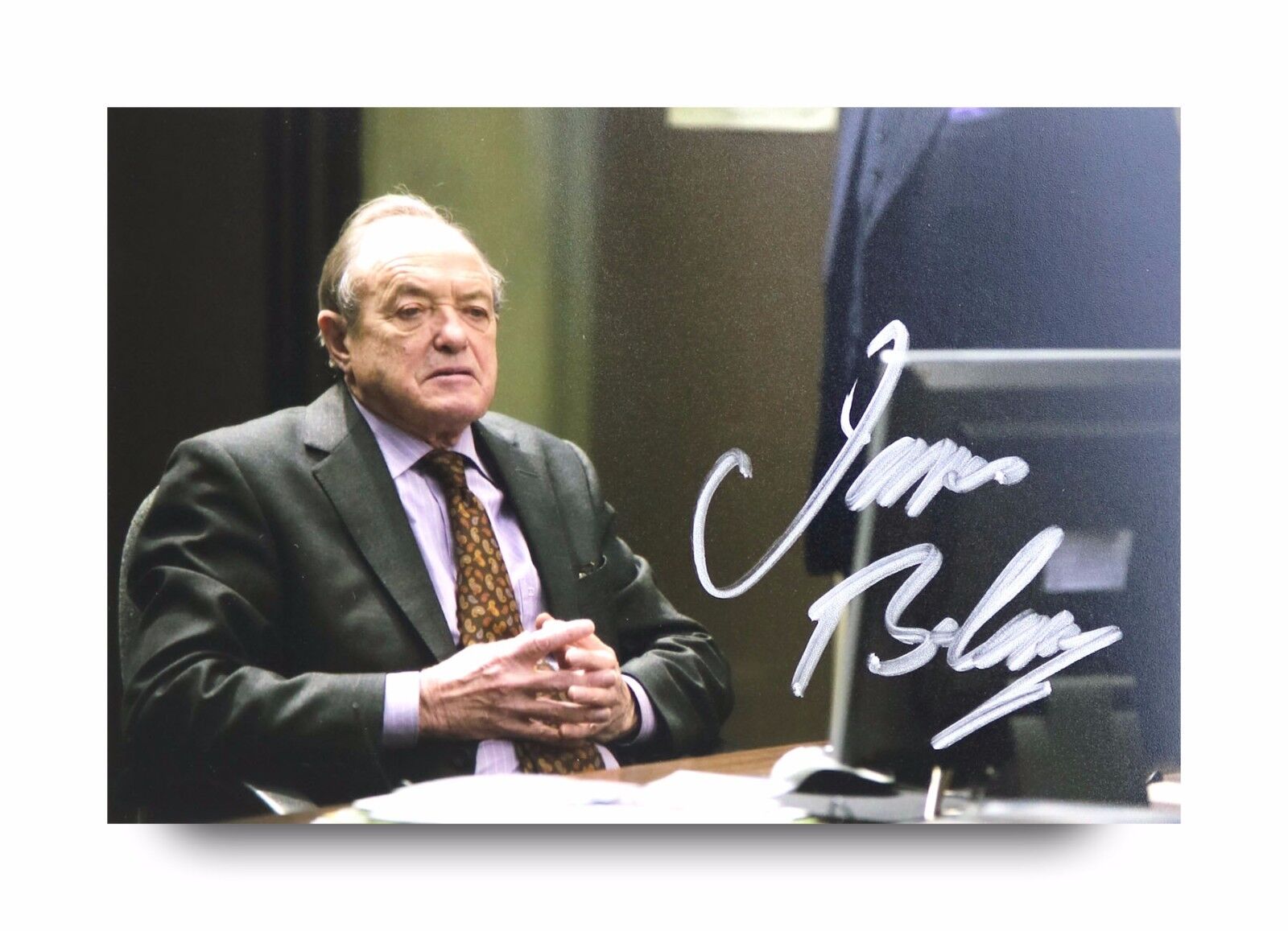 James Bolam Signed 6x4 Photo Poster painting New Tricks Jack Halford Autograph Memorabilia + COA