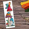 (Multi-Style)Goblin-11CT Stamped Cross Stitch Bookmark 18*6cm(Double Sided)