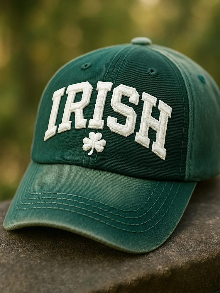 St. Patrick's Day Shamrock Art Hat