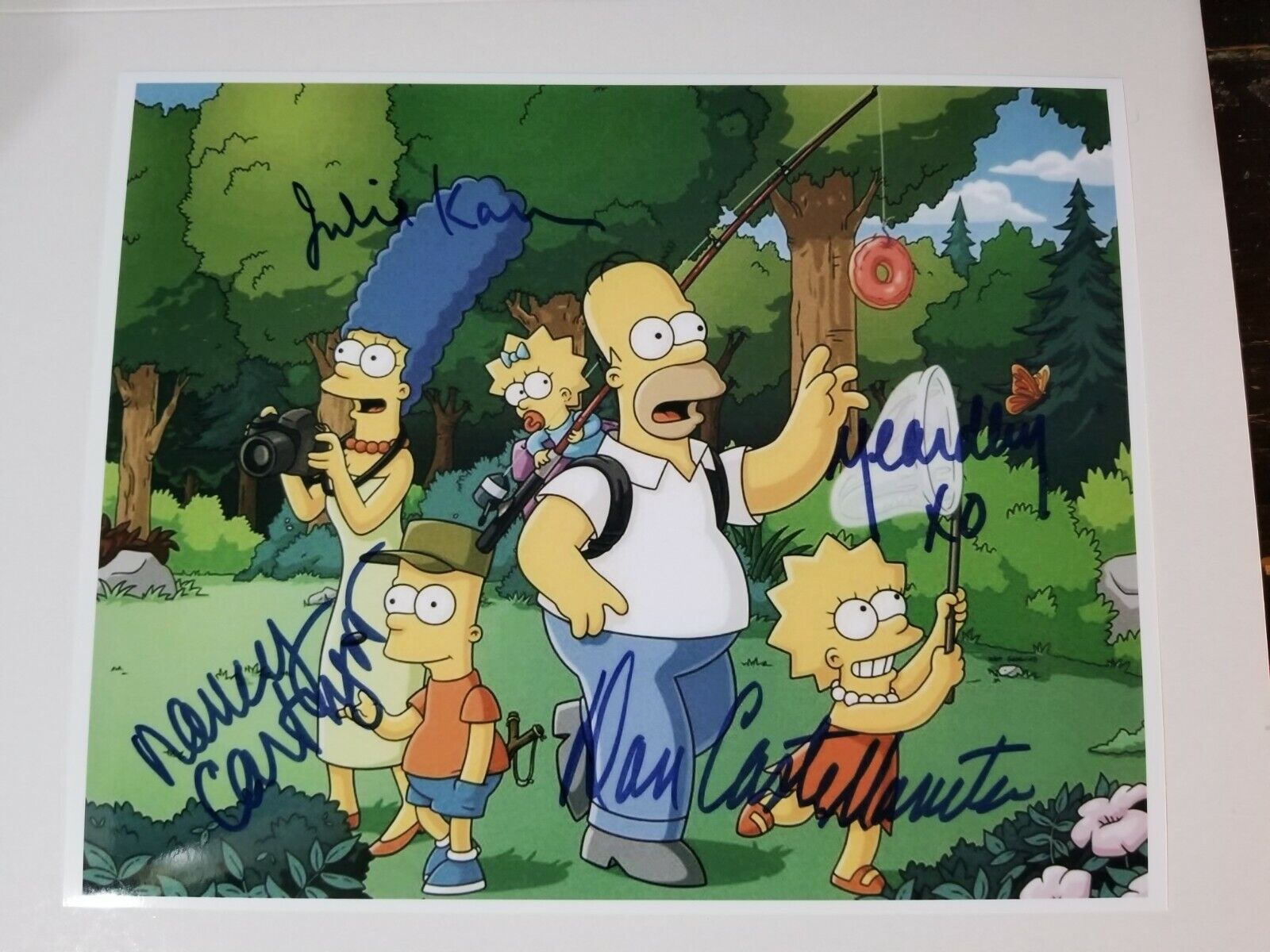 Simpsons Cast Signed 8x10 Photo Poster painting RP -  Shipping!!