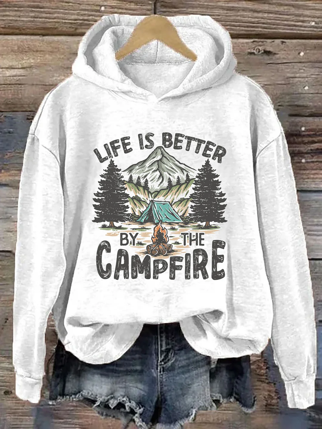 Live Is Better By The Campfire Hoodie