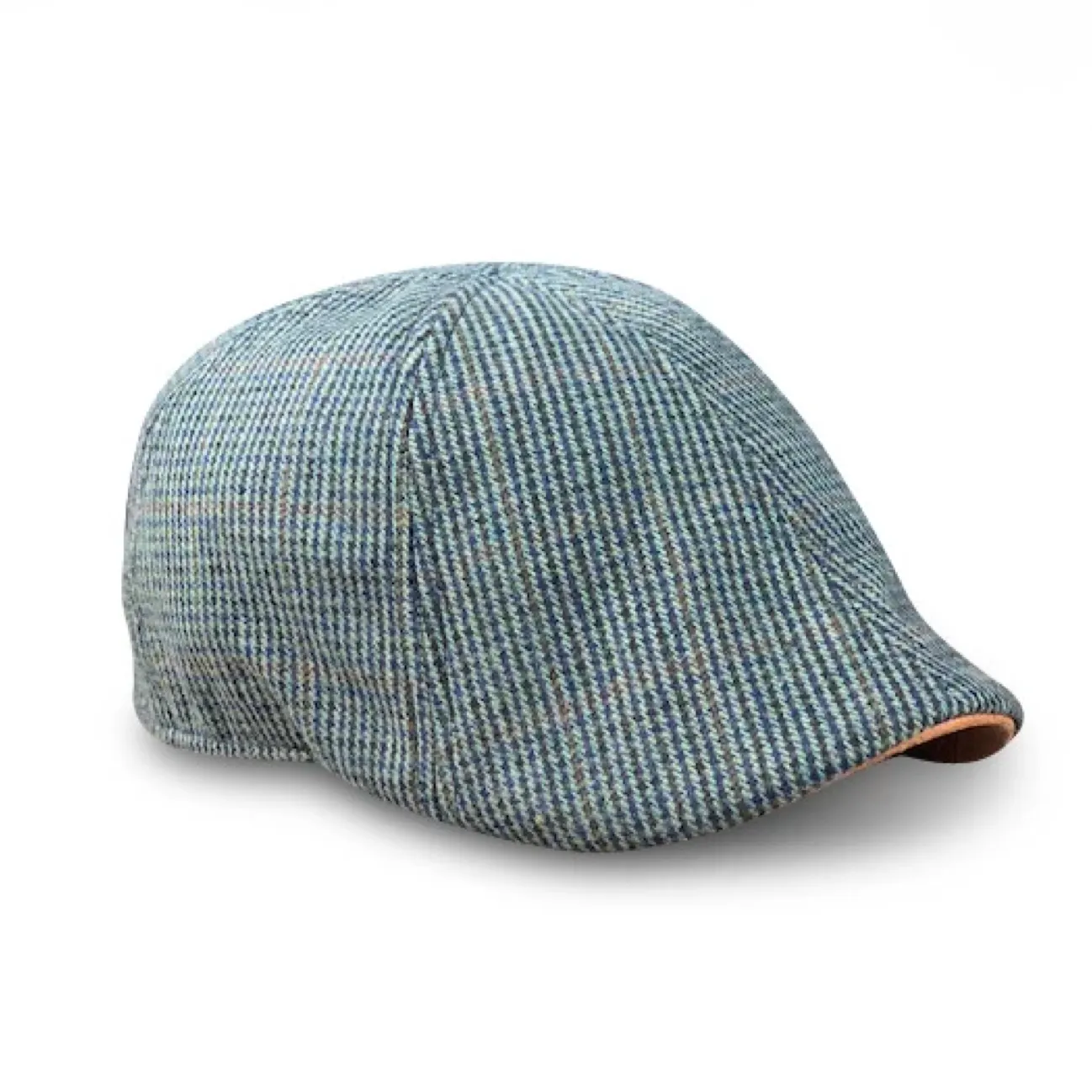 Hatsfashion-The Homage   Cap - Clover & Navy Houndstooth
