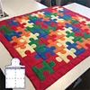 Jigsaw Puzzle Quilt Template Set