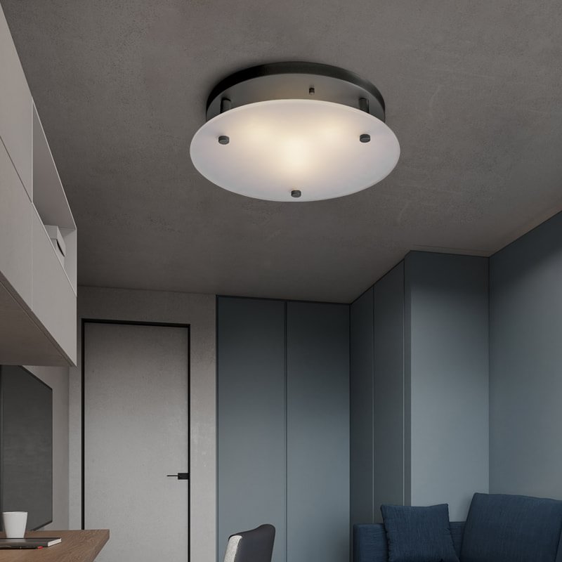 Croton Large LED Flush Mount JOSENART Josenart