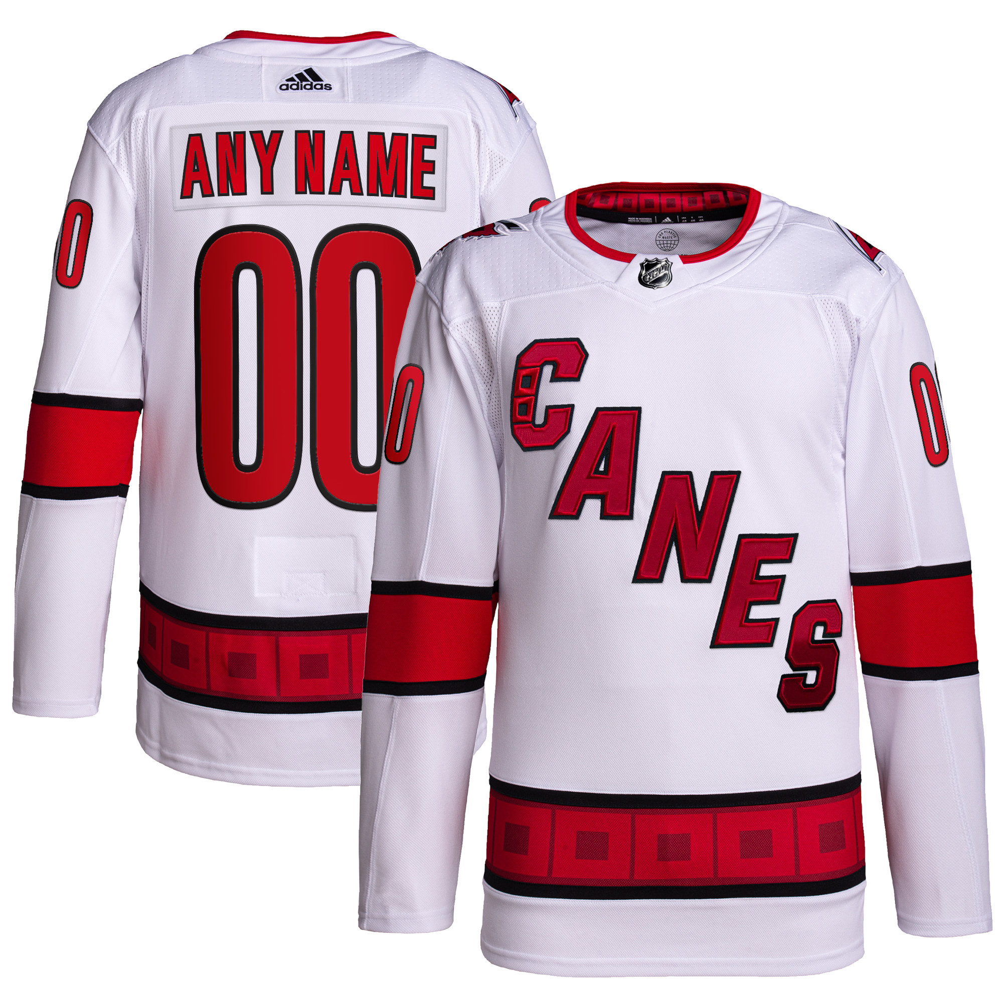 Carolina Hurricanes   Away  Primegreen  Custom Jersey – White mysite
