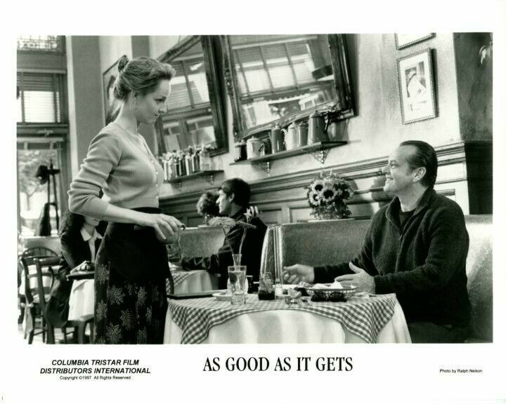 Helen Hunt Jack Nicholson As Good as it Gets Original Press 8X10 Photo Poster painting