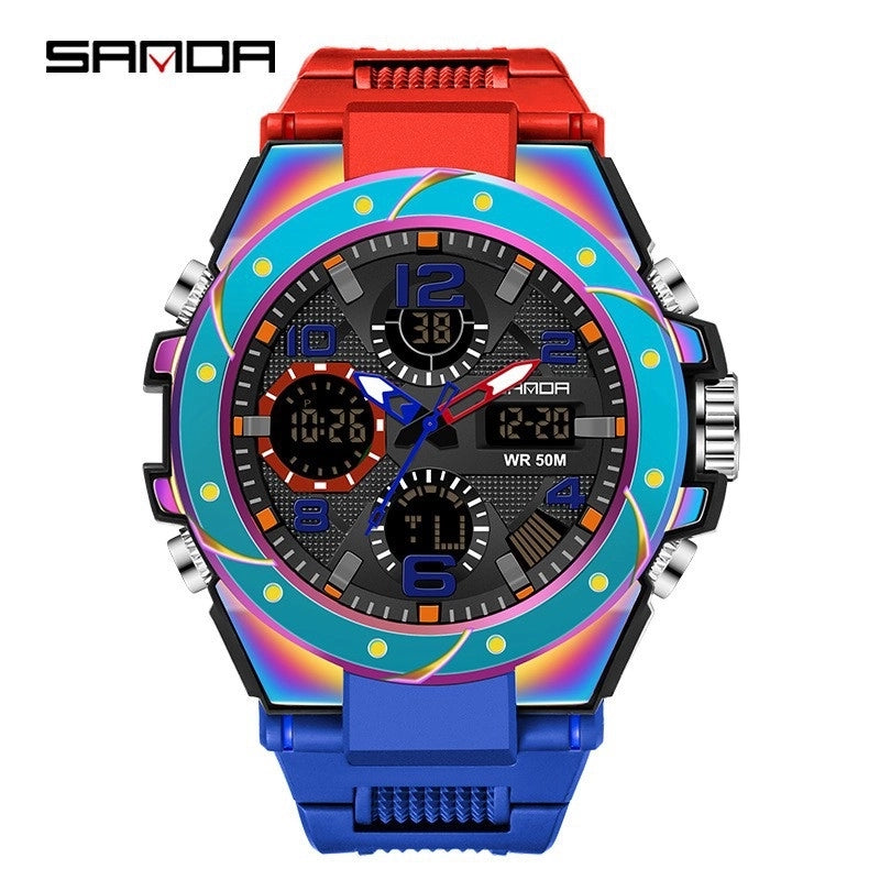 Modern Style Solid Color Electronic Men’s Watches