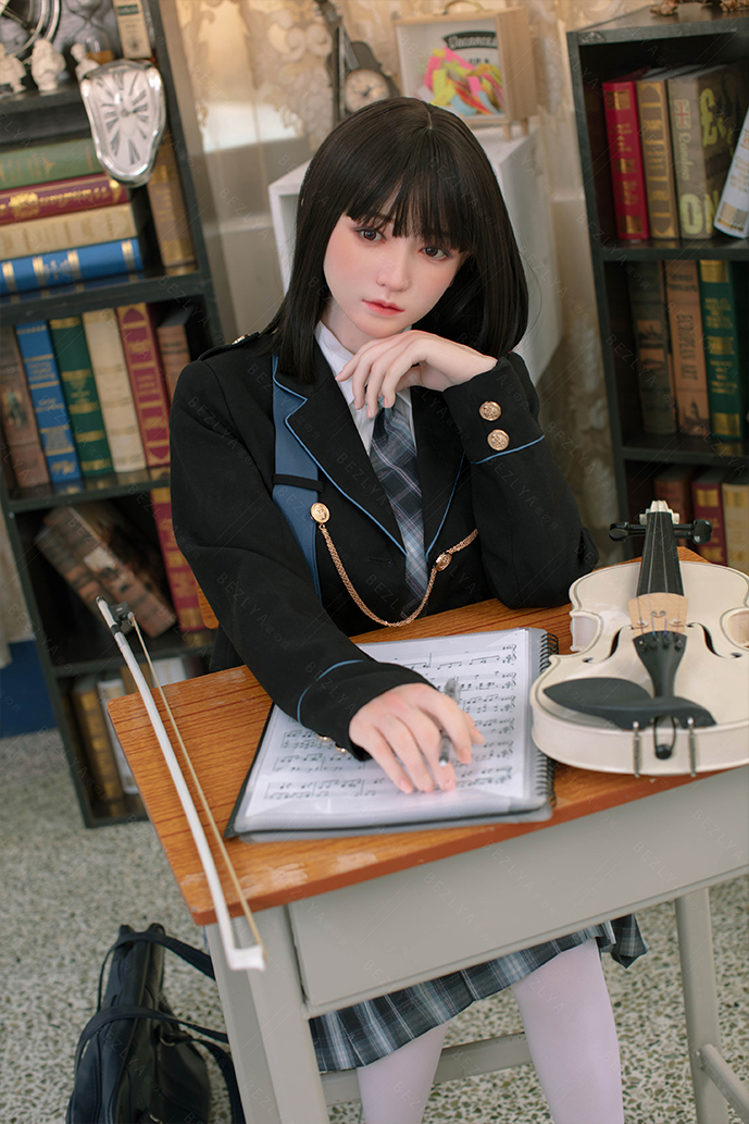 Bezlya 160cm Realistic College Girl Sex Doll - Japanese Style Anime Student  H4870 Bezlya HANIDOLL