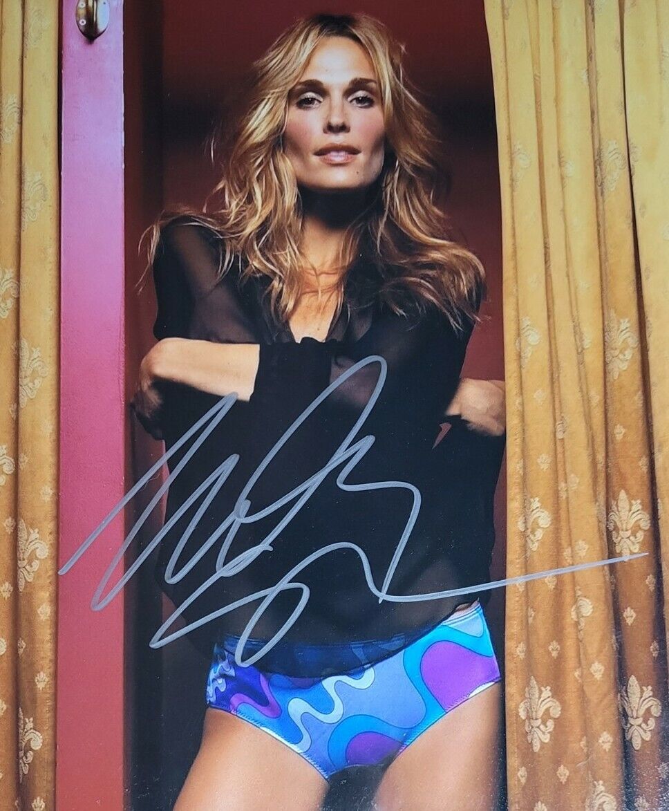 Molly Sims Authentic Autographed 8x10 Photo Poster painting w/ COA