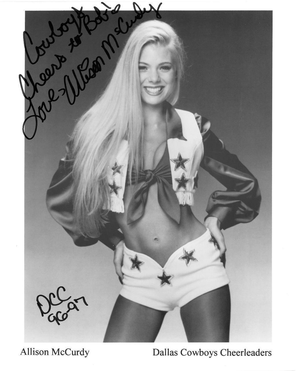 Allison McCurdy Signed Authentic Autographed 8x10 B/W Photo Poster painting PSA/DNA #B78901