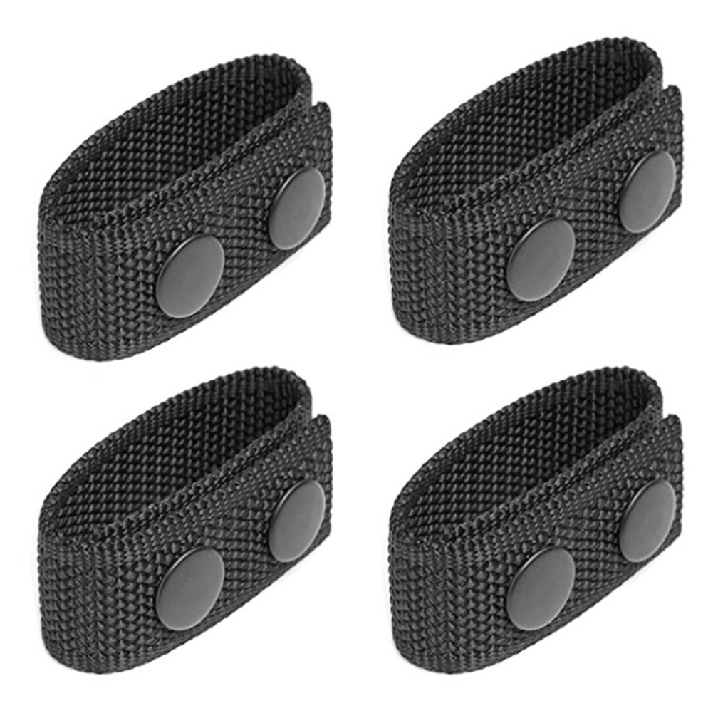 

4pcs/Set Nylon Double Snaps Belt Keeper Durable Duty Loop Belt Buckle Strap, 501 Original
