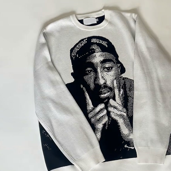 Crew Neck Casual Printed Sweatshirt