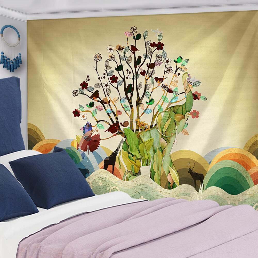 

Mandala Elephant - Tapestry, 100*75cm, 501 Original