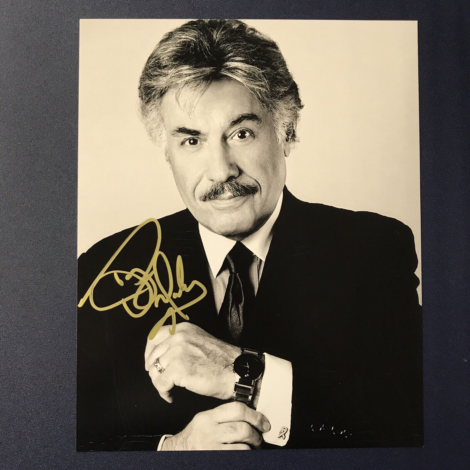 TONY ORLANDO HAND SIGNED 8x10 Photo Poster painting AUTOGRAPHED SINGER ACTOR MUSICIAN PROOF COA