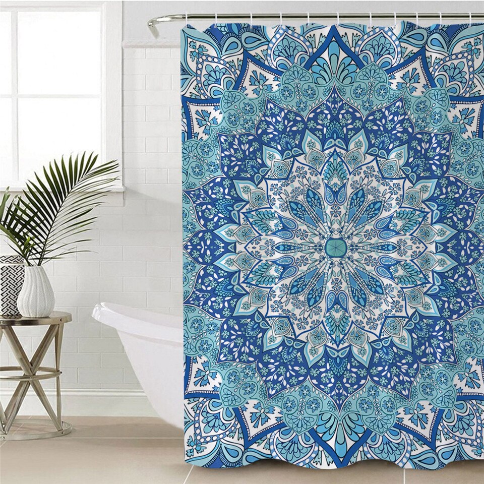 

Mandala - Print Shower Curtain, 180*180cm, 501 Original