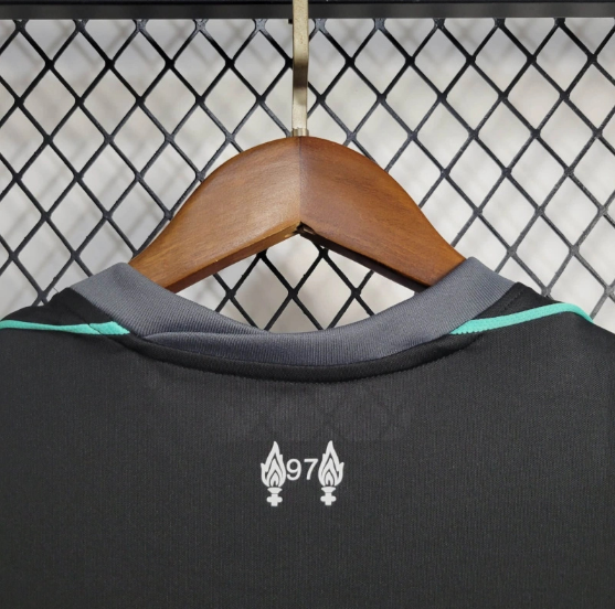 24/25 Liverpool Away Kids Kit Football Jersey Thai Quality