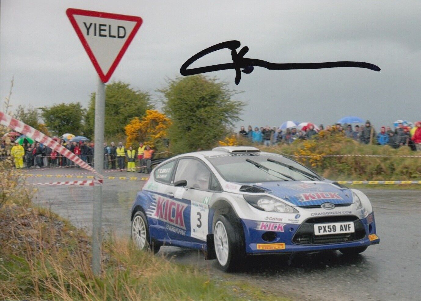 Craig Breen Hand Signed 7x5 Photo Poster painting - Rally Autograph 12.