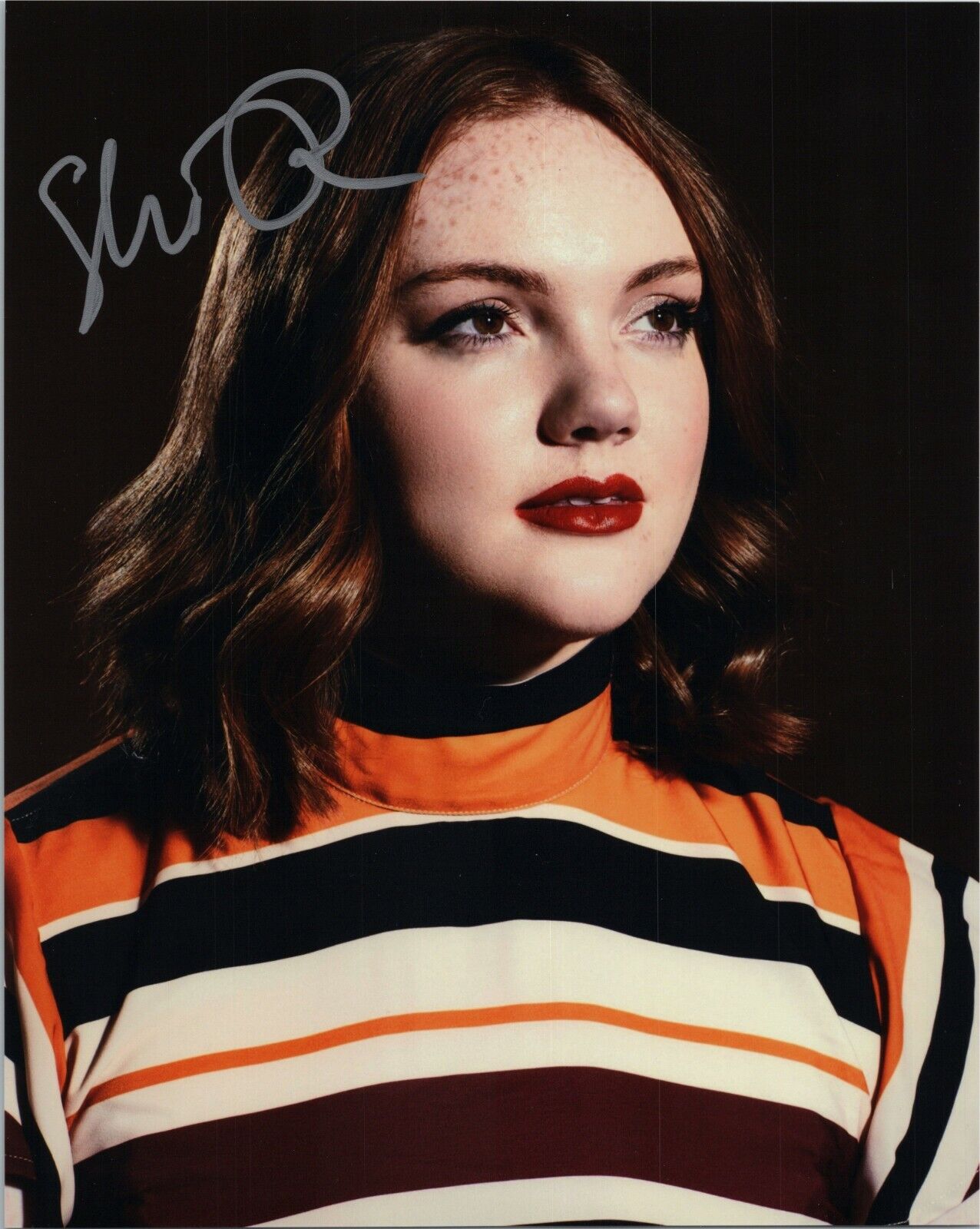 ~~ SHANNON PURSER Authentic Hand-Signed STRANGER THINGS