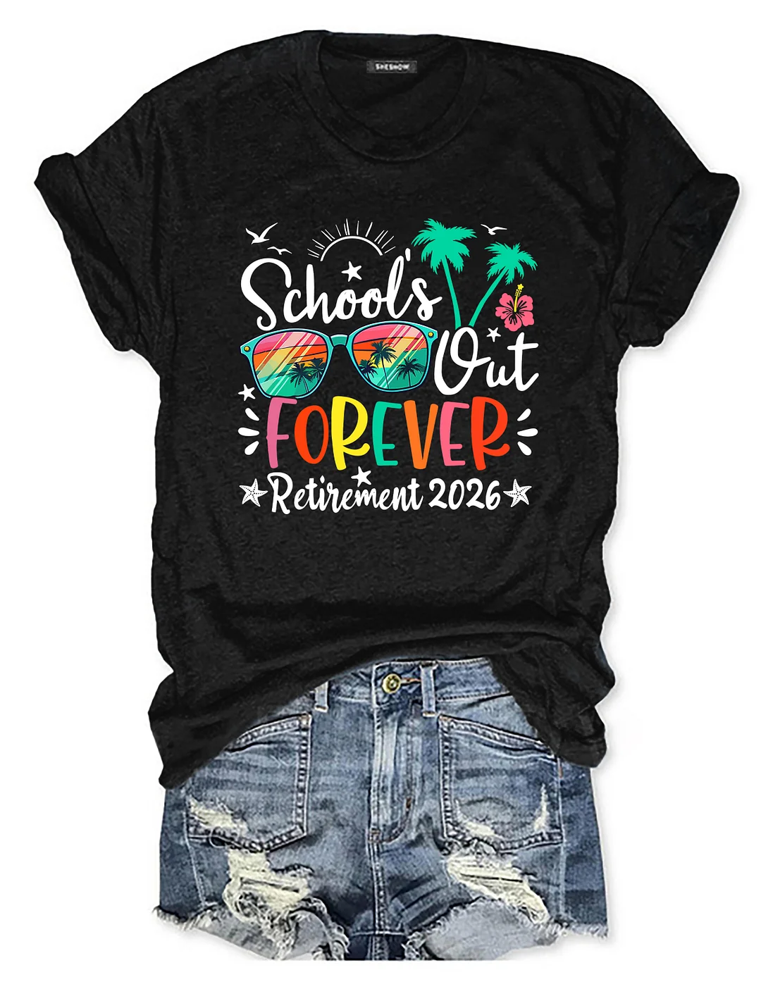 School's Out Forever Retirement 2026 T-shirt