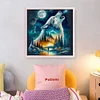 Timberwolf-11CT Stamped Cross Stitch 45*45cm/17.72*17.72in