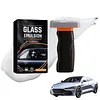 Glass Oil Film Remover for Car Improves Clarity and Visibility & Safe Driving Car Windshield Cleaner for Automotive Window/Mirror
