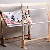 Adjustable Height Wooden Embroidery Stand Cross Stitch Embroidery Frame Holder