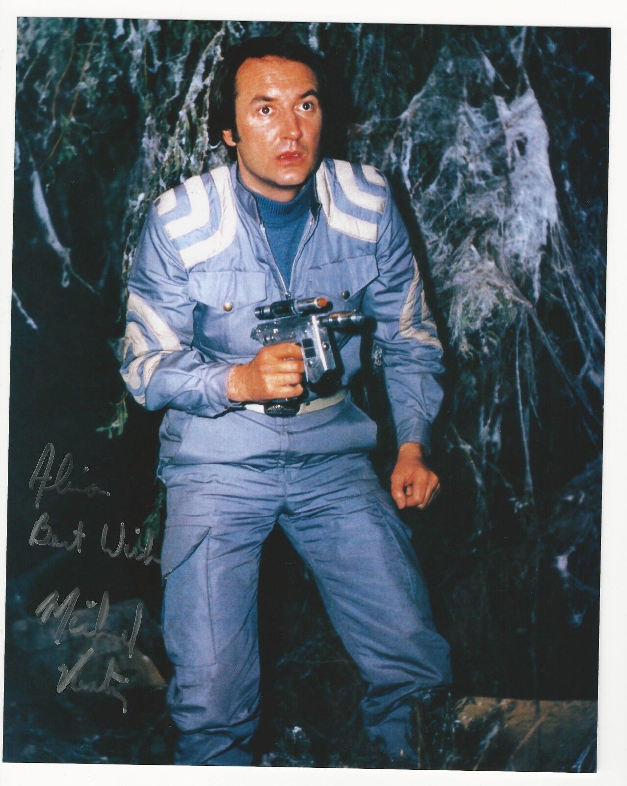 Michael Keating Hand Signed Autographed 8x10 Photo Poster painting Picture Blake's 7 Vila Restal