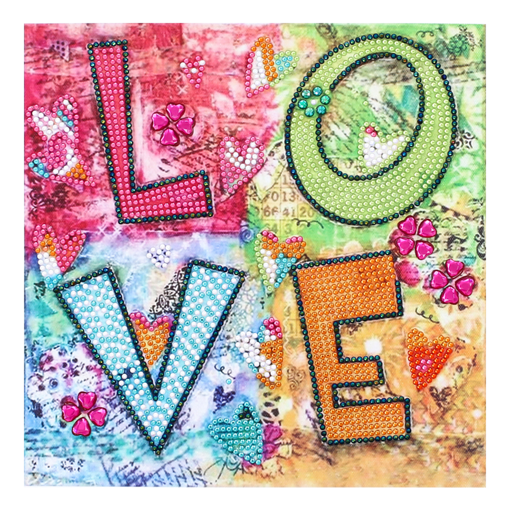 

Love Letters - Special Shaped Diamond Painting - 30*30CM, 501 Original