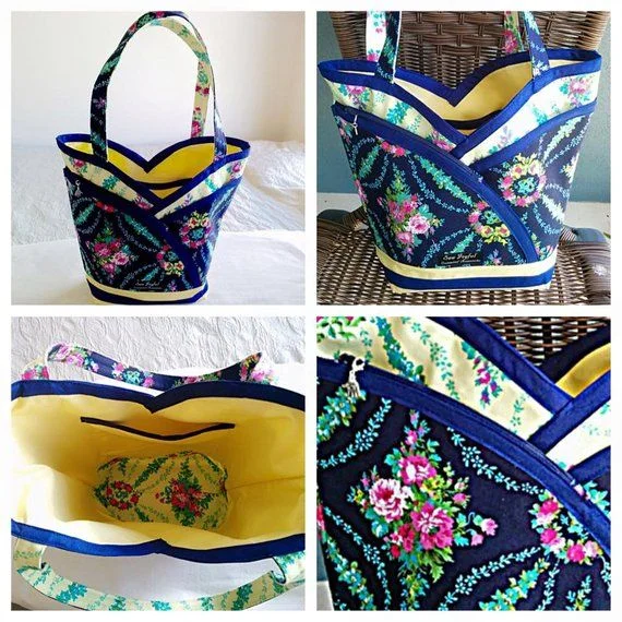 Basket bag Pattern Templates