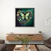 Heart-Shaped-11CT Stamped Cross Stitch 55*55cm