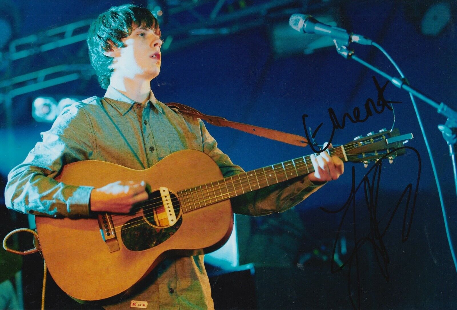 Jake Bugg Hand Signed 12x8 Photo Poster painting - Music Autograph 1.