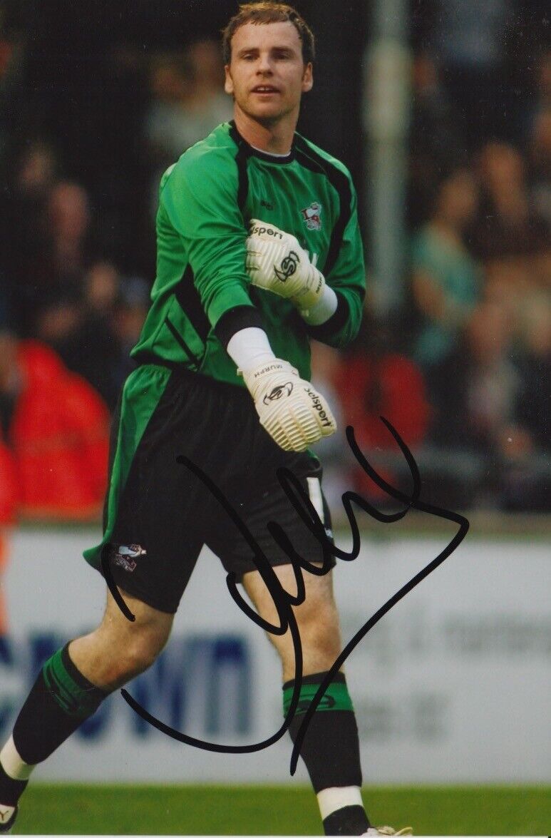 JOE MURPHY HAND SIGNED 6X4 Photo Poster painting - FOOTBALL AUTOGRAPH - SCUNTHORPE UNITED 1.