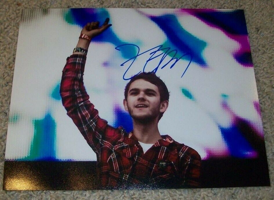 DJ ZEDD ANTON ZASLAVSKI SIGNED AUTOGRAPH 8x10 Photo Poster painting A w/PROOF