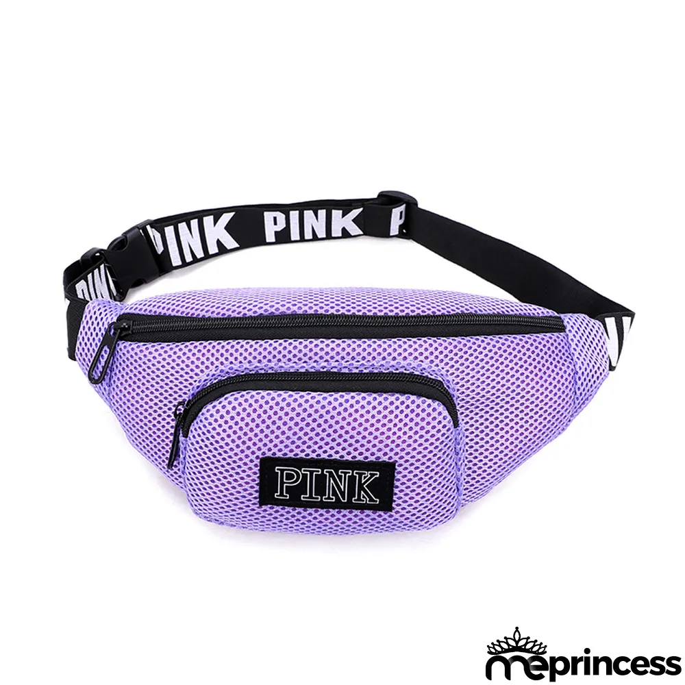 PINK Letter Sports Waist Bags