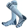 Heated Socks Outdoor Skiing Foot Warmer Heating Socks for Men and Women (Grey)