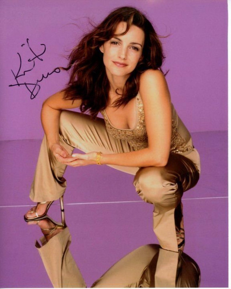 Kristin davis signed autographed sex and the city charlotte york Photo Poster painting