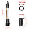 Hitch Receiver Pin Lock 5/8 Inch Pin Anti-Rattle O-Rings for Tow Truck Boat Bike